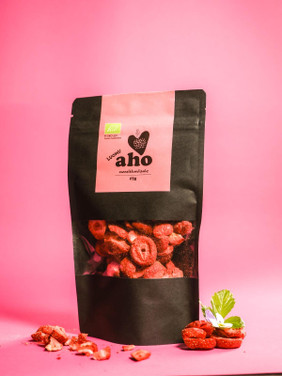 Freeze-dried Nordic strawberries